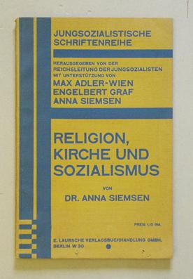 Immagine del venditore per Religion, Kirche und Sozialismus. venduto da antiquariat peter petrej - Bibliopolium AG
