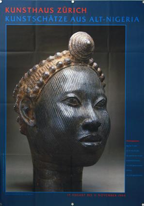 Plakat - Kunstschätze aus Alt-Nigeria.