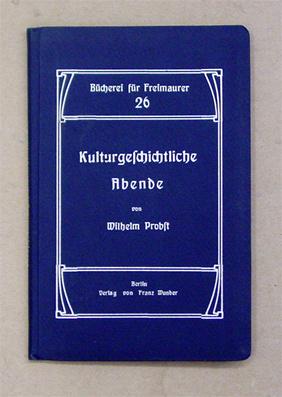 Kulturgeschichtliche Abende. Vier Vorträge über den Individualismus in der Kulturgeschichte der N...