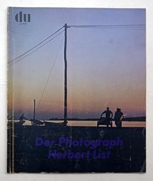 Seller image for Der Fotograf Herbert List. for sale by antiquariat peter petrej - Bibliopolium AG