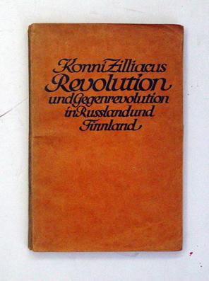 Bild des Verkufers fr Revolution und Gegenrevolution in Russland und Finnland. zum Verkauf von antiquariat peter petrej - Bibliopolium AG
