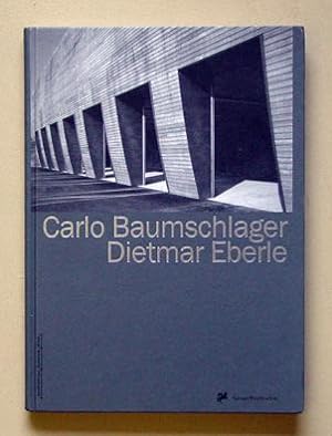Seller image for Carlo Baumschlager [&] Dietmar Eberle. for sale by antiquariat peter petrej - Bibliopolium AG