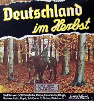 Plakat - Deutschland im Herbst. Offset.