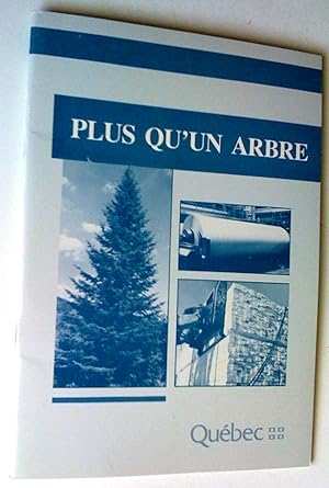 Immagine del venditore per Plus qu'un arbre venduto da Claudine Bouvier
