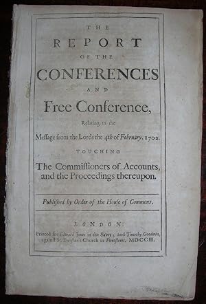 The Report of the Conferences and Free Conference