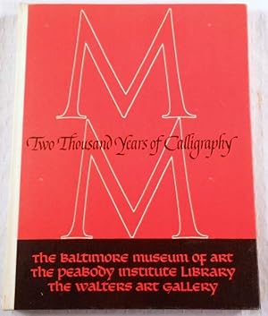Immagine del venditore per Two-Thousand Years of Calligraphy venduto da Resource Books, LLC