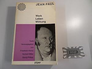 Imagen del vendedor de Jean Paul : Werk, Leben, Wirkung. Texte. a la venta por Druckwaren Antiquariat