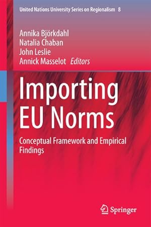 Bild des Verkufers fr Importing EU Norms : Conceptual Framework and Empirical Findings zum Verkauf von AHA-BUCH GmbH