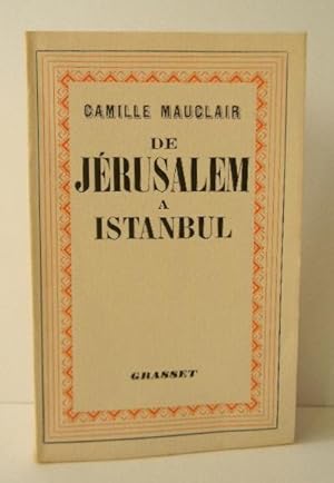 DE JERUSALEM A ISTANBUL.