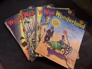 Wonderland: Vol 7, Nos 42-45, 47-53, 56, 61, 64, 67, 69, 71, 72. (18 vols)