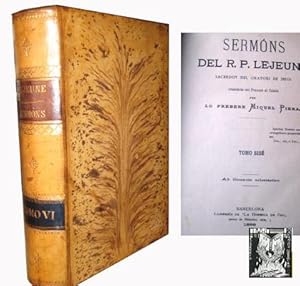 Seller image for SERMNS DEL R.P. LEJEUNE Sacerdot del Oratori de Jess. Tomo sis for sale by Librera Maestro Gozalbo