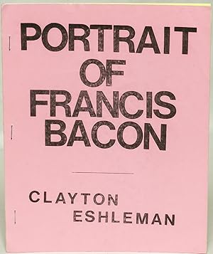 Seller image for Portrait of Francis Bacon for sale by Eureka Books