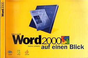 Microsoft Word 2000 auf einen Blick