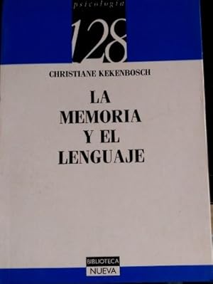 Imagen del vendedor de LA MEMORIA Y EL LENGUAJE. a la venta por Libreria Lopez de Araujo