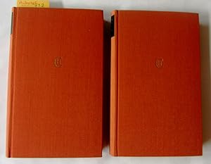 Gesammelte Werke in zwei Bänden. DABEI: Handschriftlicher Brief von Claudius, A5, signiert, datie...