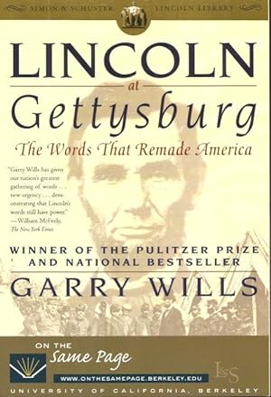 Seller image for LINCOLN AT GETTYSBURG : The Words That Remade America for sale by Grandmahawk's Eyrie