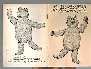 A Mercurial Bear - A Dogear Wryde Paper Pastime Autographed By Edward Gorey in Custom Double Glaz...