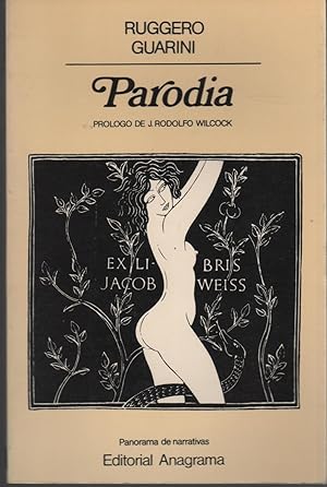 Imagen del vendedor de PARODIA Prlogo de J.Rodolfo Wilcock. a la venta por Librera Hijazo