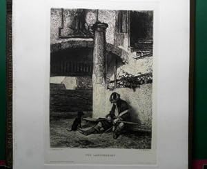 Der Landsknecht nach K.Fabritius - Radierung, 25,3 x 19,2 cm (image); 40 x 30,4 cm (sheet). (= au...