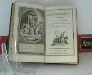 Bild des Verkufers fr Livre de Devotion - Traduit de l'allemand de Mr.Mathieu Reiter, Cure, fur la onzieme edition. zum Verkauf von Antiquariat Deinbacher