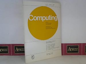Computing - Archiv für elektronisches Rechnen - Archives für Electronic Computing - Vol 7, 1971 b...