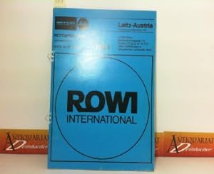 ROWI International - Nettopreisliste - 1983.