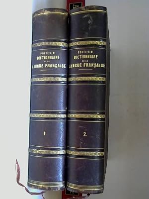 Imagen del vendedor de Nouveau Dictionnaire Universel de la Langue Francaise - redge d'apres les Travaux et les Memoires des Membres des cinq Classes de l'Institut,. 2 Volumes. a la venta por Antiquariat Deinbacher