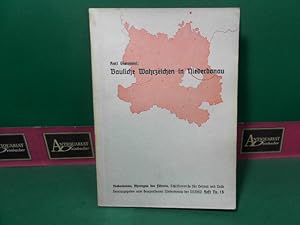 Bild des Verkufers fr Bauliche Wahrzeichen in Niederdonau. (= Schriftenreihe fr Heimat und Volk. Niederdonau, Ahnengau des Fhrers. Band 15). zum Verkauf von Antiquariat Deinbacher