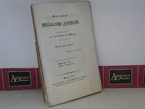 Bild des Verkufers fr sterreichische Militrische Zeitschrift - 7.Heft 1848 zum Verkauf von Antiquariat Deinbacher