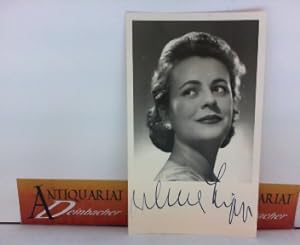 Photo Bild-Autogrammkarte von Wilma Lipp - eigenh.signiert