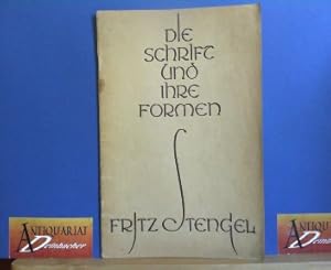 Immagine del venditore per Die Schrift und ihre Formen. venduto da Antiquariat Deinbacher