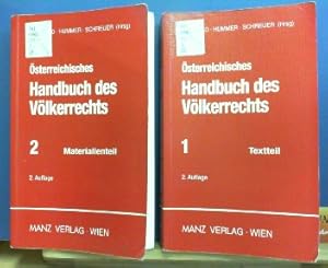 Immagine del venditore per sterreichisches Handbuch des Vlkerrechts - Band 1: Textteil; Band 2: Materialienteil. Band 3: bungsflle, Lsungshilfen. venduto da Antiquariat Deinbacher