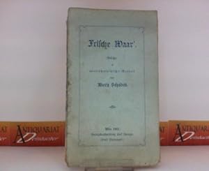 Bild des Verkufers fr Frische Waar' - Gedichte in niedersterreichischer Mundart. zum Verkauf von Antiquariat Deinbacher