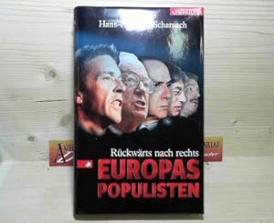 Image du vendeur pour Rckwrts nach rechts. Europas Populisten. mis en vente par Antiquariat Deinbacher