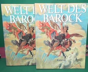 Bild des Verkufers fr Welt des Barock. - in zwei Bnden (Katalog. Fhrer durch die Ausstellung und die Sammlung des Stiftes St.Florian - Text- und Bildband: Reflexionen ber die Welt des Barock). (= Katalog und Begleitbuch zur Obersterreichischen Landesausstellung 1986). zum Verkauf von Antiquariat Deinbacher