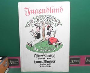 Seller image for Jugendland - Fnfzehn Kinderlieder und ein Singspiel fr die Jugend. - Vertont von Hans Wagner. for sale by Antiquariat Deinbacher