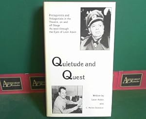 Bild des Verkufers fr Quietude and Quest - Protagonists and Antagonists in the Theatre, on and Off Stage. (= Studies in Austrian Literature, Culture and thought). zum Verkauf von Antiquariat Deinbacher