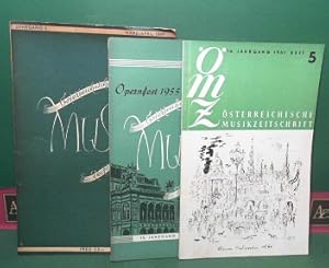 Österreichische Musikzeitschrift - vorhanden sind: 1.Jg.1946 Heft 1-12, 1-12; 2.Jg.1947 Heft 1-12...
