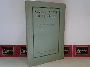 Bild des Verkufers fr Samuel Butler der Jngere - Eine Studie zur Kultur des ausgehenden Viktorianismus. zum Verkauf von Antiquariat Deinbacher