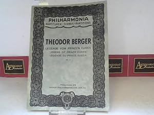 Legende vom Prinzen Eugen - OP.11. (= Philharmonia Partituren No.376).