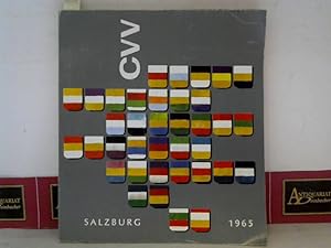 7.Cartellversammlung des ÖCV in Salzburg 16.-21 Juni 1965 - 23.Aktiventag - 27.Altherrentag - Tra...