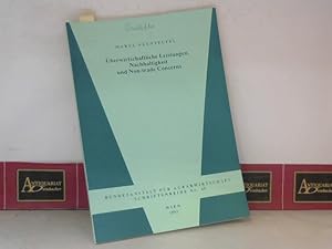 Bild des Verkufers fr berwirtschaftliche Leistungen, Nachhaltigkeit und Non-trade Concerns. (= Schiftenreihe der Bundesanstalt fr Agrarwirtschaft, Band 69). zum Verkauf von Antiquariat Deinbacher