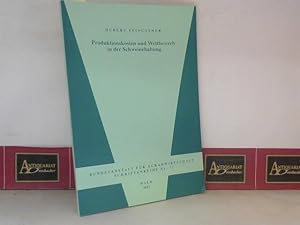 Bild des Verkufers fr Produktionskosten und Wettbewerb in der Schweinehaltung. (= Schiftenreihe der Bundesanstalt fr Agrarwirtschaft, Band 71). zum Verkauf von Antiquariat Deinbacher
