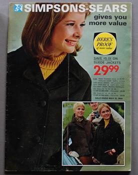 Simpsons-Sears Sales - May 25, 1969 vintage catalog Mailorder Collectors .