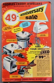 Peoples Credit Jewellers Sale Catalog November 15th, 1968 Wholesale Catalogue - 49th Anniversary ...