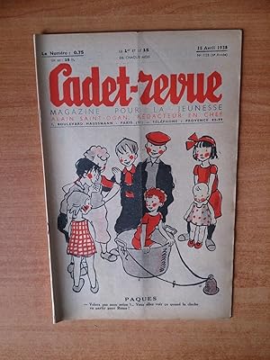 Imagen del vendedor de CADET-REVUE numero 128 magazine pour la jeunesse a la venta por KEMOLA