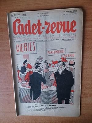 Bild des Verkufers fr CADET-REVUE numero 124 magazine pour la jeunesse zum Verkauf von KEMOLA