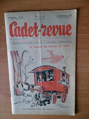 Imagen del vendedor de CADET-REVUE numero 141 magazine pour la jeunesse a la venta por KEMOLA