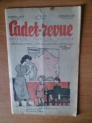 Bild des Verkufers fr CADET-REVUE numero 142 magazine pour la jeunesse zum Verkauf von KEMOLA
