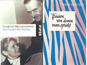 Bild des Verkufers fr Konvolut "Starke Frauen". 3 Titel. 1.) Friedrich Weissensteiner: Die Frauen der Genies 2.) Martha Maria Bosch: Frauen, von denen man spricht 3.) Frauen der Revolution, Portrts hervorragender Bolschewikinnen zum Verkauf von Agrotinas VersandHandel